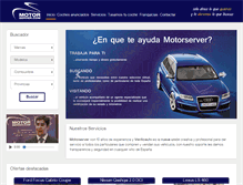 Tablet Screenshot of motorserver.com